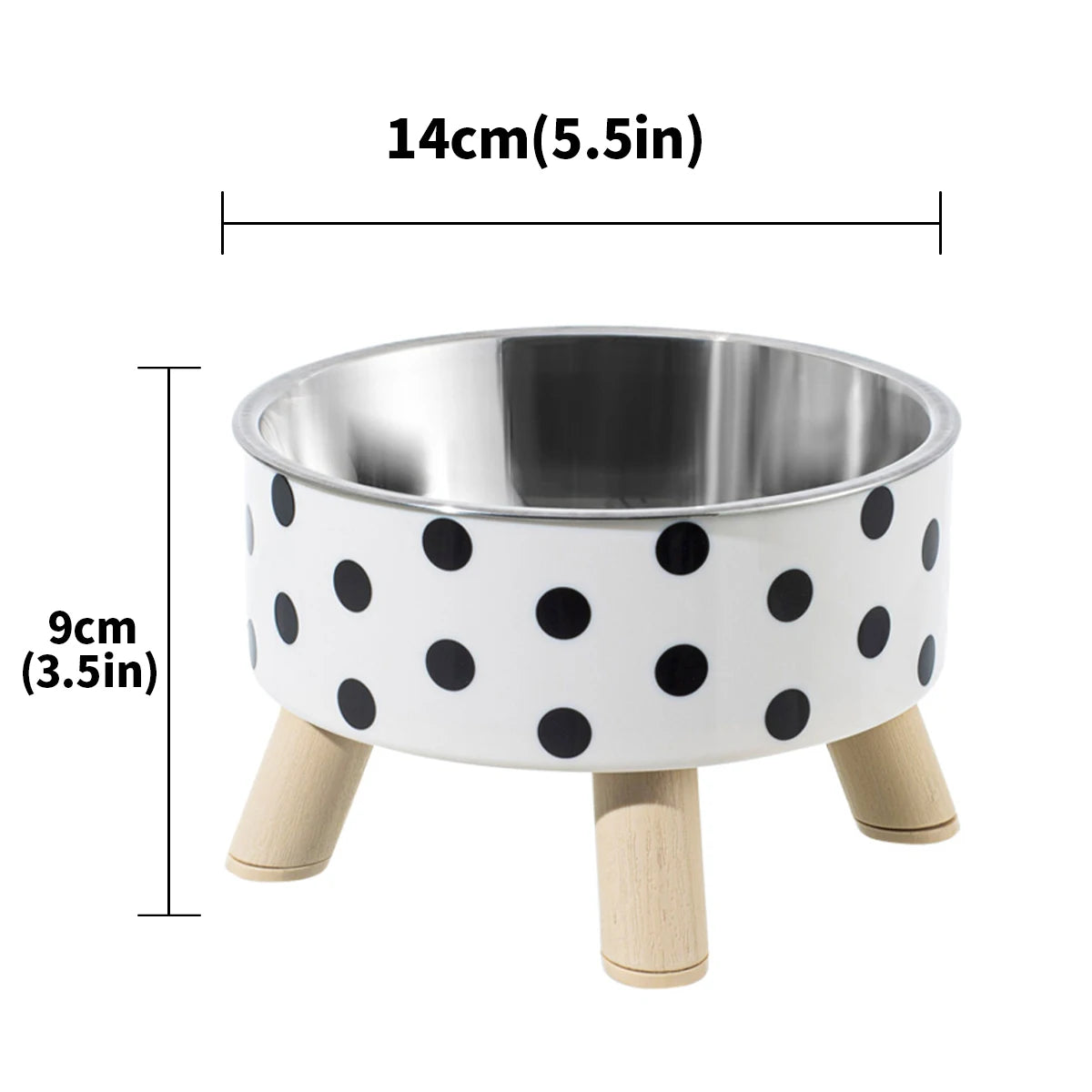 Gamelle pour chat surélevée
