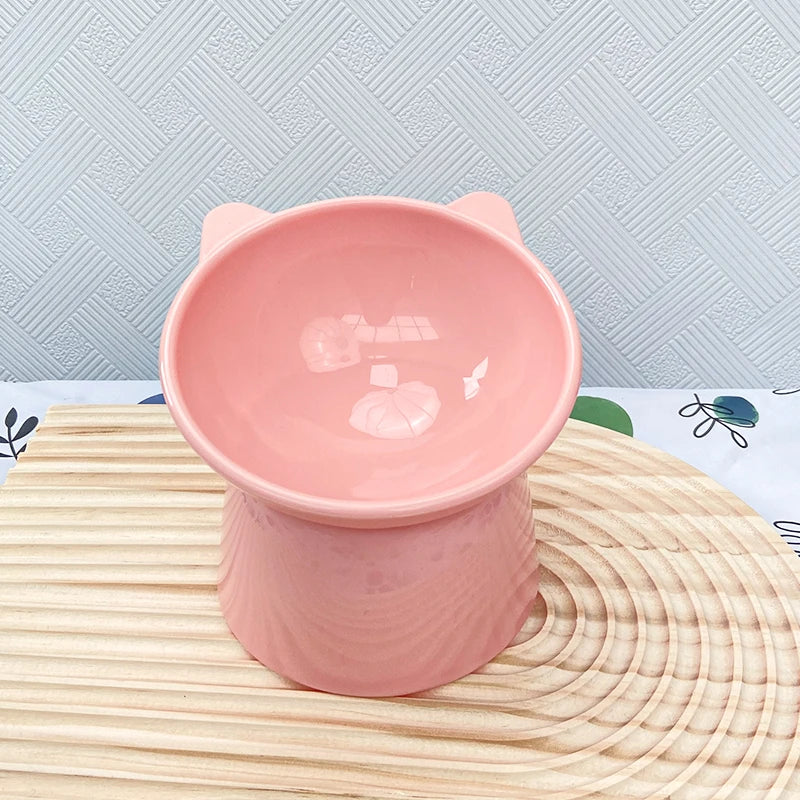 Gamelle pour chat surélevée
