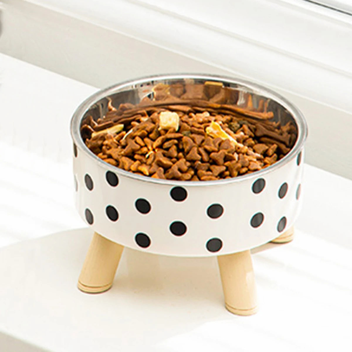 Gamelle pour chat surélevée