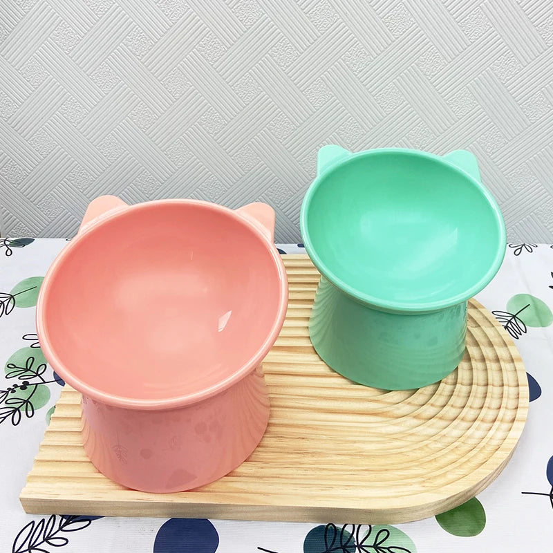 Gamelle pour chat surélevée