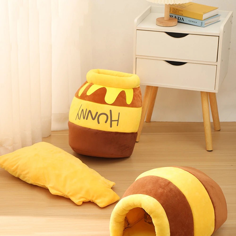 COUSSIN POUR CHAT| Dodo Pot de Miel™ - Les Félins Malins