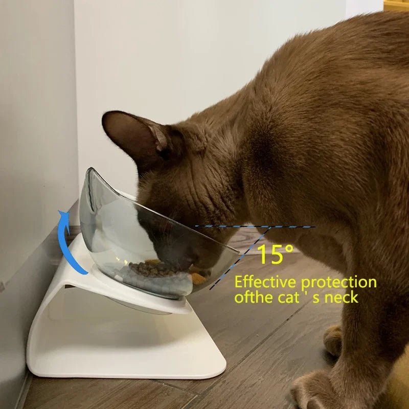 Gamelle pour chat double - Les Félins Malins