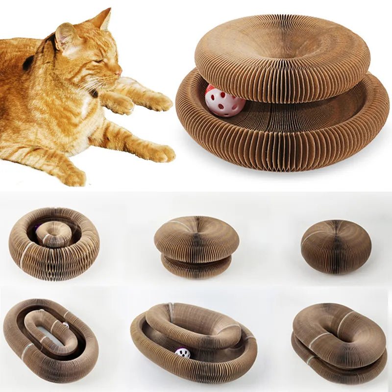 Planche à gratter pour chat| DONUTS-CATS ™ - Les Félins Malins
