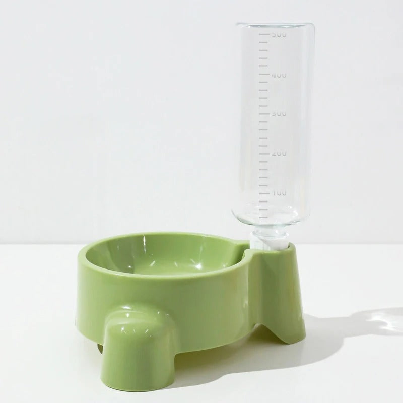 Distributeur eau chat VERT