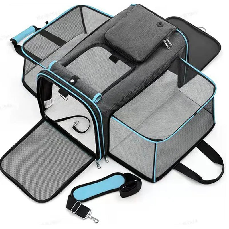 sac de transport pour chat Extensible