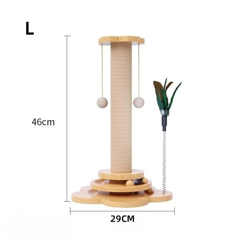 Arbre à chat bois | the Treewood ™ - Les Félins Malins