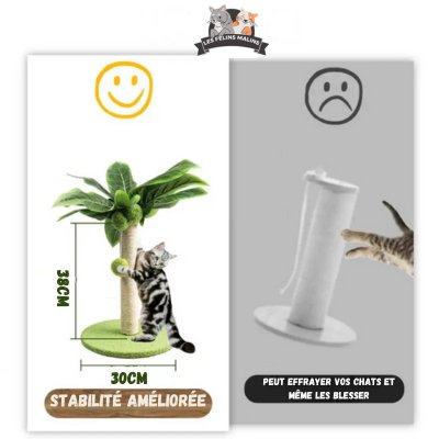 Arbre à chats " Palm tree Cats™ " - Les Félins Malins