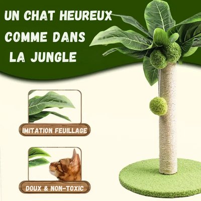 Arbre à chats " Palm tree Cats™ " - Les Félins Malins