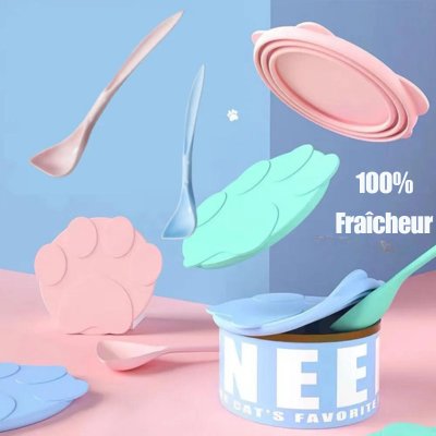 COUVERCLE SILICONE - Les Félins Malins