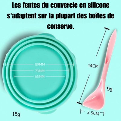 COUVERCLE SILICONE - Les Félins Malins