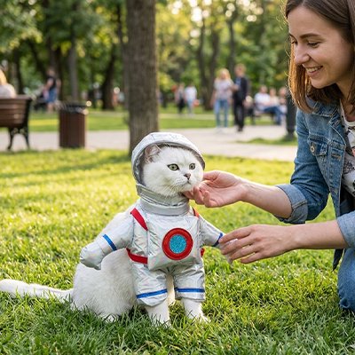 Déguisement pour les chats