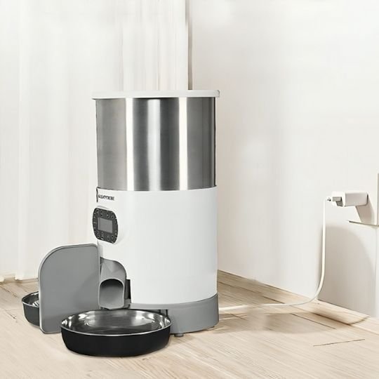 distributeur automatique croquettes chat sans soucis 