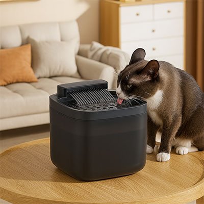Fontaine à eau chat