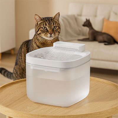 Fontaine a eau pour chat