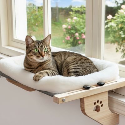 Hamac pour Chat bois 