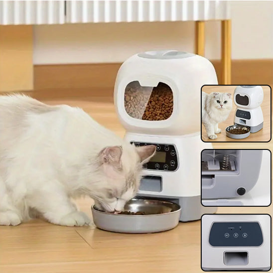 Distributeur de croquettes automatique | Autocroqs