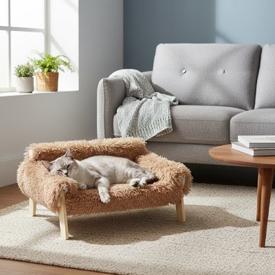 Lit pour Chat 