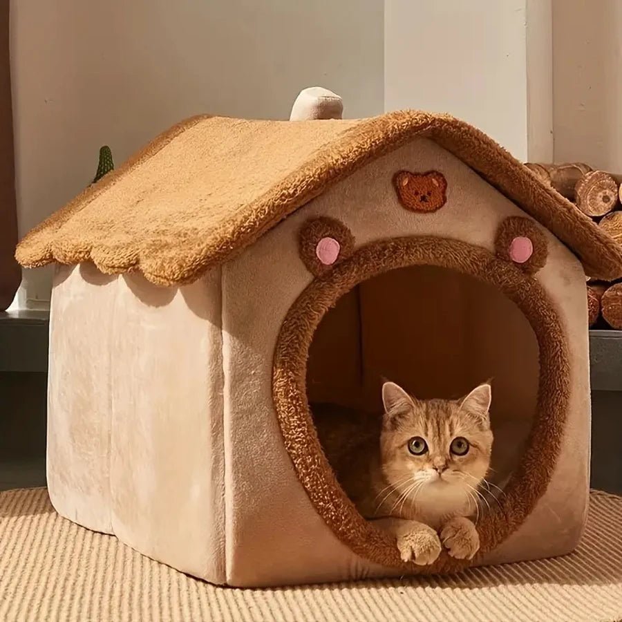 Lit pour chats CATS HOUSE ™ - Les Félins Malins