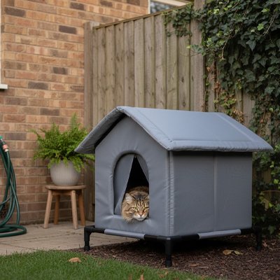 Niche exterieur pour chat 