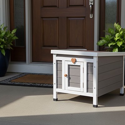 Niche exterieur pour Chat 