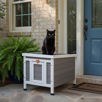 Niche exterieur pour Chat 
