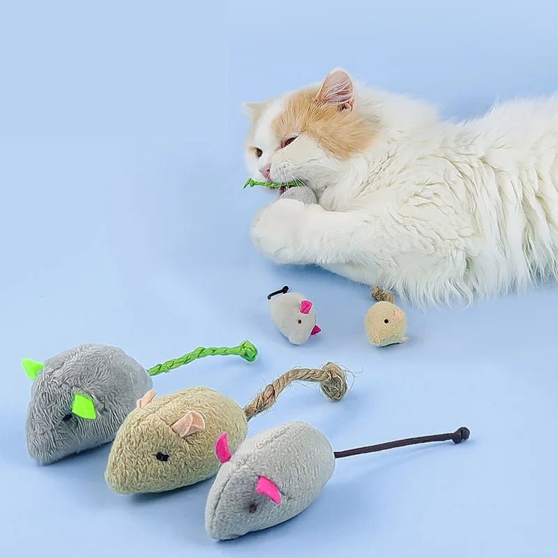 SOURIS HERBES A CHAT | CATNIP MOUSE™ - Les Félins Malins